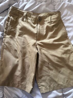 Under Armour Boys Khaki Performance Shorts